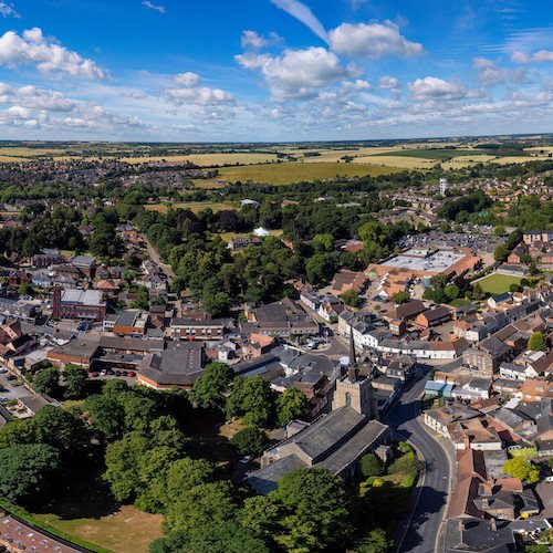 Stowmarket, where UDrive2Day teaches driving lessons
